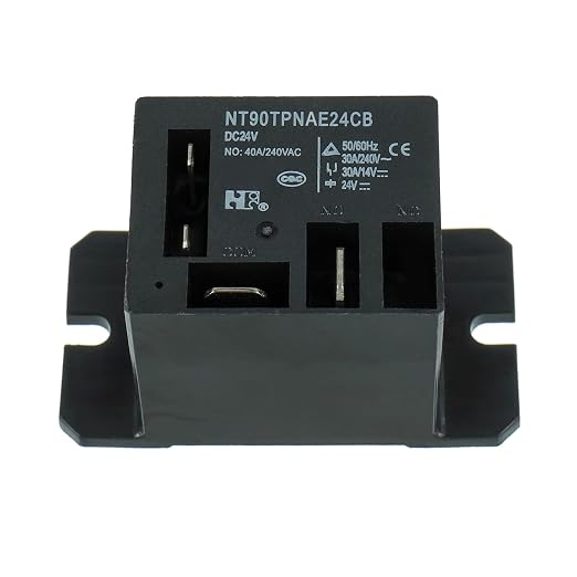 NT90-DC24V-8X Power Relay DC 24V Coil 30A 40A SPST - Image 3