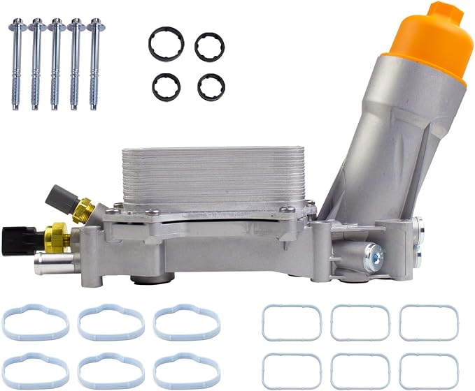 926-959 Aluminum Engine Oil Filter Housing Oil Cooler Kit by Unknown