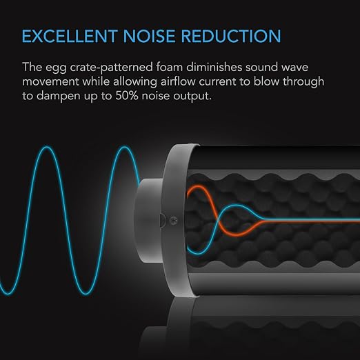 AC Infinity Inline Duct Fan Silencer - Image 4