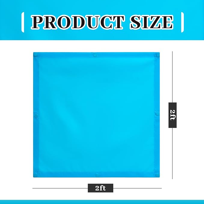 VIHOSE 4 Pcs 2 x 2 Feet Fluorescent Light Covers - Image 2