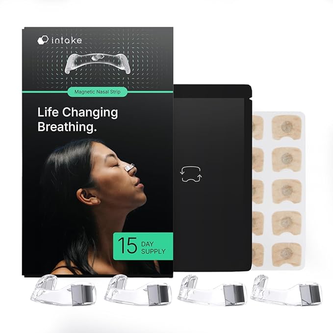 Intake Breathing Magnetic Nasal Strips Starter Kit by intake%C2%AE