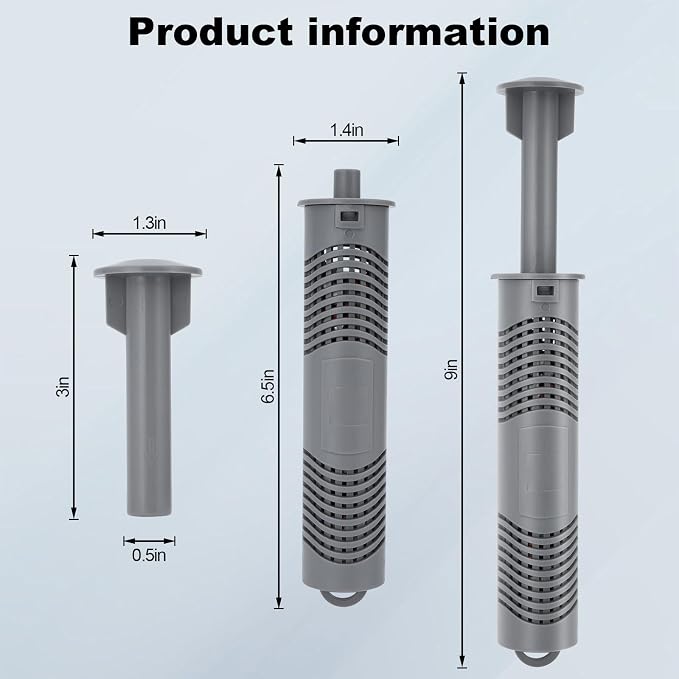 Spa Silver Ion Cartridges for Hot Tubs 3 Pack, Hot Tub Mineral Ion Stick - Image 2