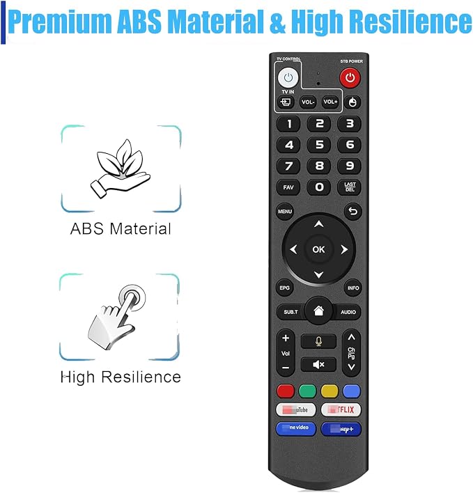 Replacement Voice Remote fit for vSeeBox V3 Pro, Compatible - Image 4