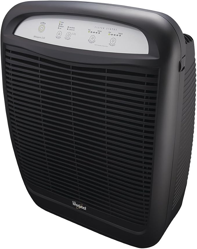 Whirlpool AP51030KB Whispure True Hepa Air Purifier, Slate Black by Unknown
