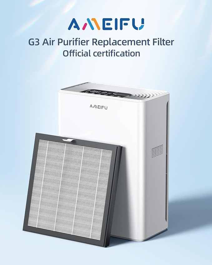 AMEIFU Air Purifier Replacement Filter, AMEIFU G3 Air Purifier, 1 Pack - Image 2