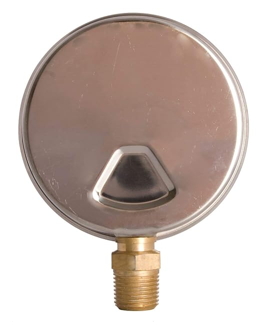 4" Oil Filled Vacuum Pressure Gauge - Image 2