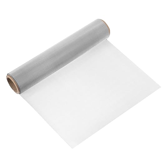 uxcell 100 Mesh 118" x 10" Woven Wire Mesh, 316 Stainless Steel Air Vent Filter by uxcell