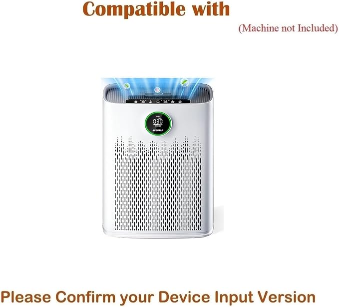 24V 1A Adapter for ECOSELF HAP-603 HAP-603WF HAP603 HAP603WF Air Purifier | - Image 2