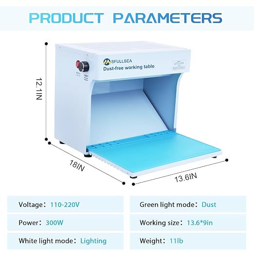 Laminar Flow Hood HEPA Filter Flow Hood Mycology HEPA Air filtration Fan Unit - Image 2