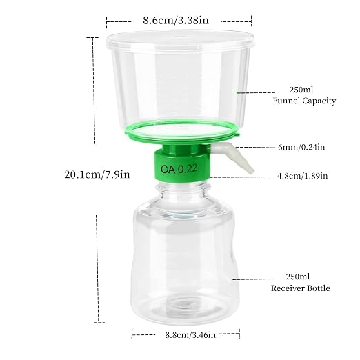 250ML Sterile Vacuum Filter Units - Image 2