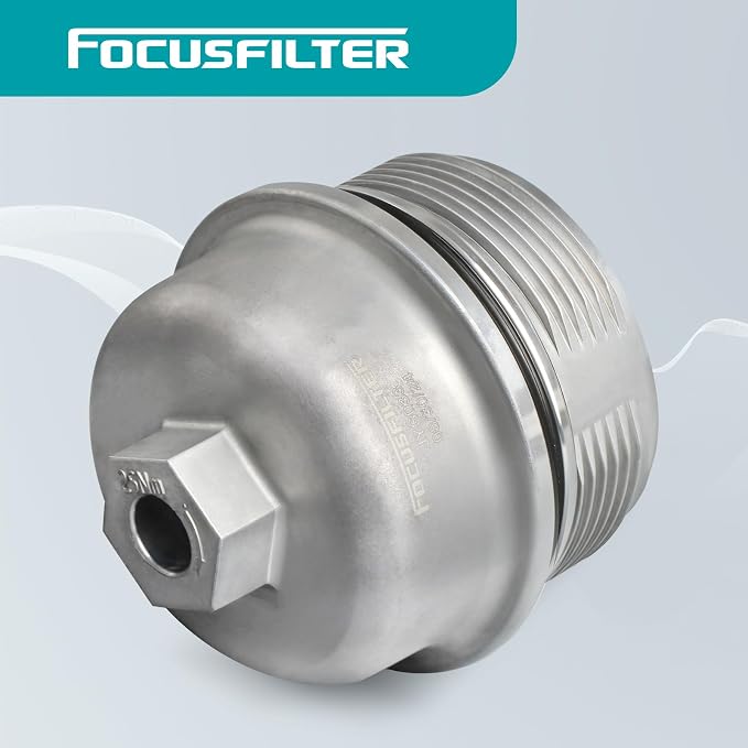 FOCUSFILTER 12583470 OEM Grade Oil Filter Housing Cover Cap, - Image 3