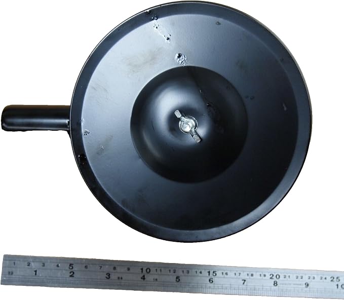 Air Compressor Intake 6" Air Filter Silencer 1" MPT Paper Cartridge Metal House - Image 2
