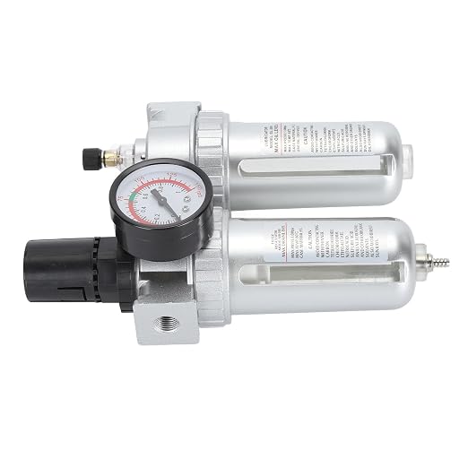 1/4 Inch Aluminum Alloy Air Filter Pressure Regulator, Compressed Air Line - Image 7