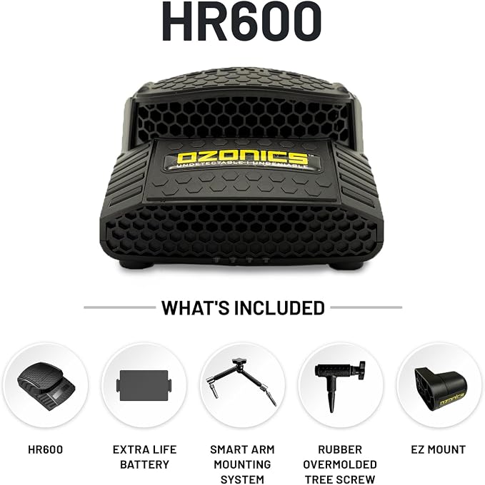 Ozonics HR-600 Hunting Scent Eliminator – Replaceable Coil, XL Rechargeable - Image 2