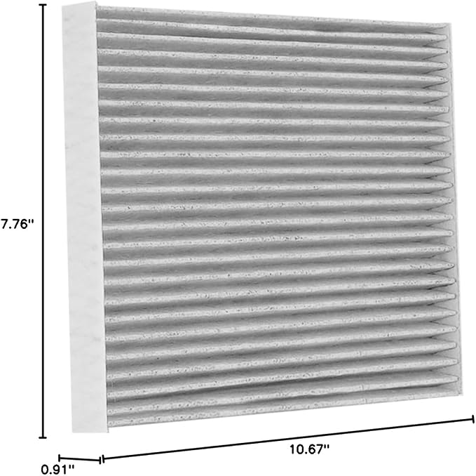 KAX HEPA Cabin Air Filter with Activated Carbon, CF10550 Replacement - Image 8