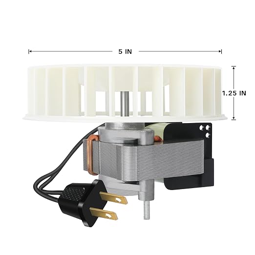 89850000 S89850000 Replacement Bathroom Exhaust Fan Motor & Blower Wheel - Image 2