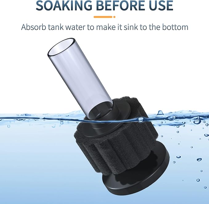 Pawfly Aquarium Nano Bio Sponge Filter Quiet Betta Fry Shrimp Foam Filter Kit - Image 7