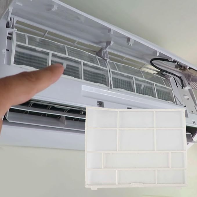 Hanging Air Conditioner Dust Screen, Indoor Unit Filter Mesh Accessory by Unknown