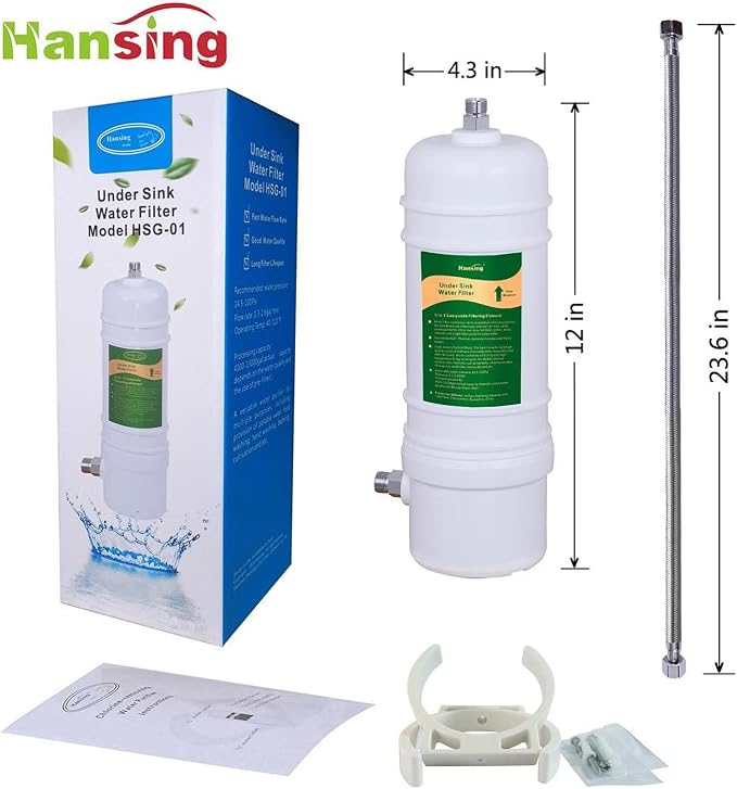 Full Flow Under Sink Water Filter, 13K Gallons Direct Connect Under Counter - Image 6