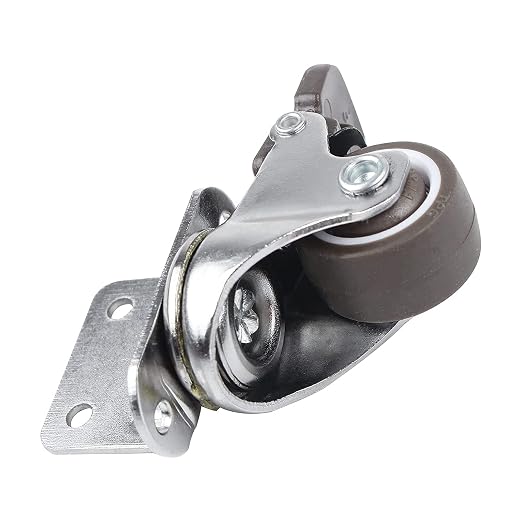 HOWDIA 1" Swivel Plate Caster Wheels - Image 4