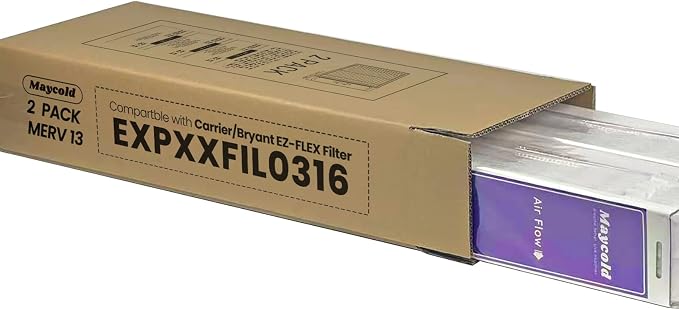 Compatible for Carrier & Bryant EXPXXFIL0316 Air Filter Replacement by Maycold