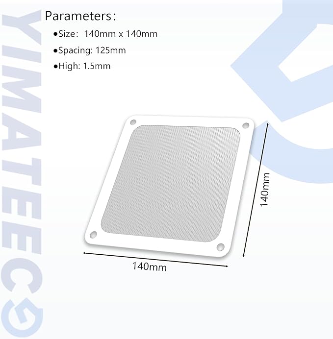Dust Filter PC 140mm Computer Fan Filter Grills - Image 6