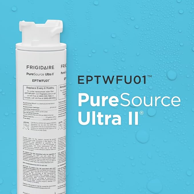FRIGIDAIRE EPTWFU01 PureSource Ultra II Refrigerator Water Filter - Image 9