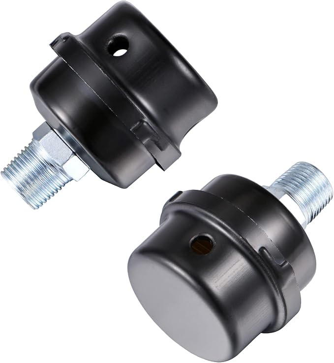 Pack of 2 1/2" Thread Male Thread Diameter 20mm Air Compressor Silencer Filter - Image 3