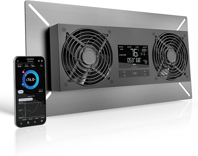 AC Infinity AIRTITAN T8-N, Crawlspace Basement Ventilator Fan, WiFi by ACInfinity