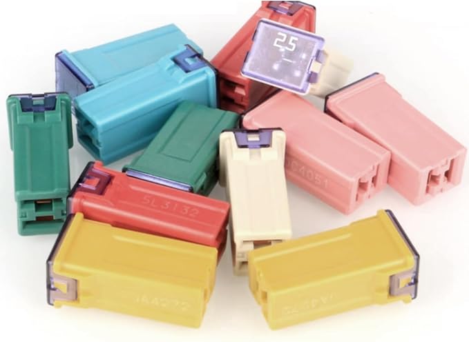 6 PCS Car Fuse Combination Kit, 1.06" x 0.47" x 0.39" 20A/25A/30A/40A/50A/60A - Image 7