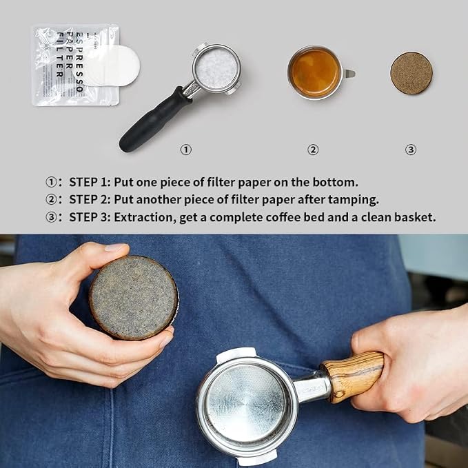 watchget 51mm Espresso Paper Filters - Image 4
