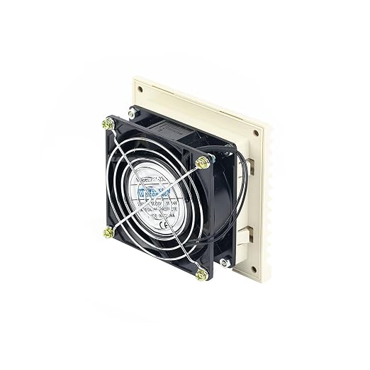 3321-230 Industrial Electrical Cabinet Fan Filter 92 mm Ventilation Set Shutter - Image 5
