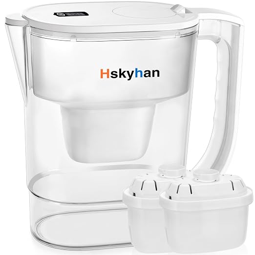 Hskyhan Alkaline Water Filter Pitcher by Hskyhan