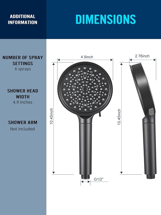 Cobbe Handheld Filtered Shower Head - Image 5