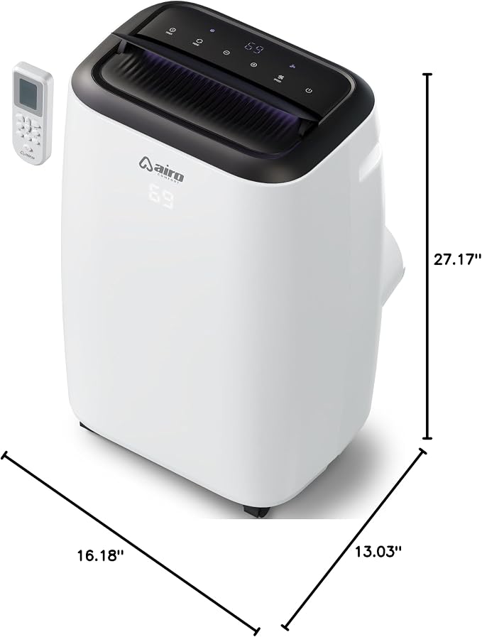 Portable Air Conditioners 10000 BTU AIRO COMFORT, AC Unit Floor Standing - Image 10