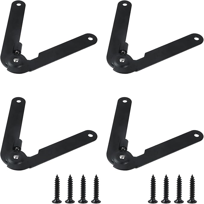 4 Pcs 180 Degree Rotatable Support Hinges by Pastlla