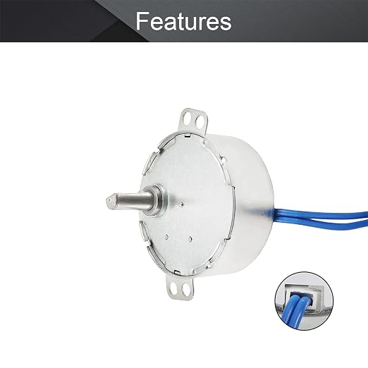 Fielect 2Pcs Synchronous Motor AC 110V 60-70RPM Turntable Motor CW/CCW - Image 3