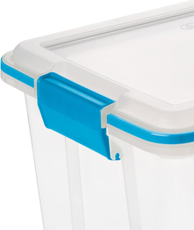 Sterilite 6-Pack Gasket Box, Weather-Resistant Storage Bins - Image 9