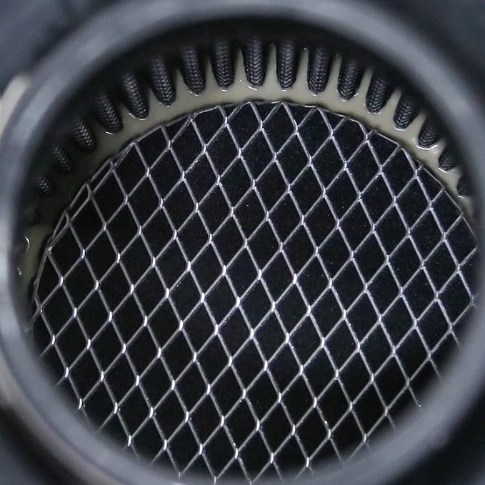 Universal 3" 76mm High-Flow Air Filter, Reusable Cone Cold Air Intake, High - Image 7