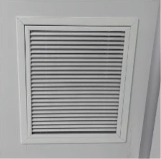 White Access Panel Air Grille Vent Cover, Square Vents Registers, Air Return by Unknown
