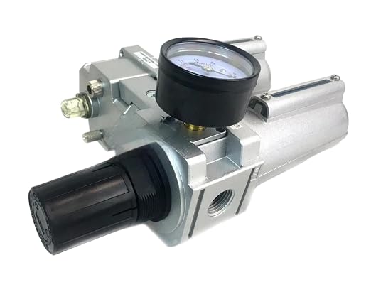 FRL724NA 1/2" Air Moisture Filter Regulator Oiler Separator Lubricator Combo by Unknown