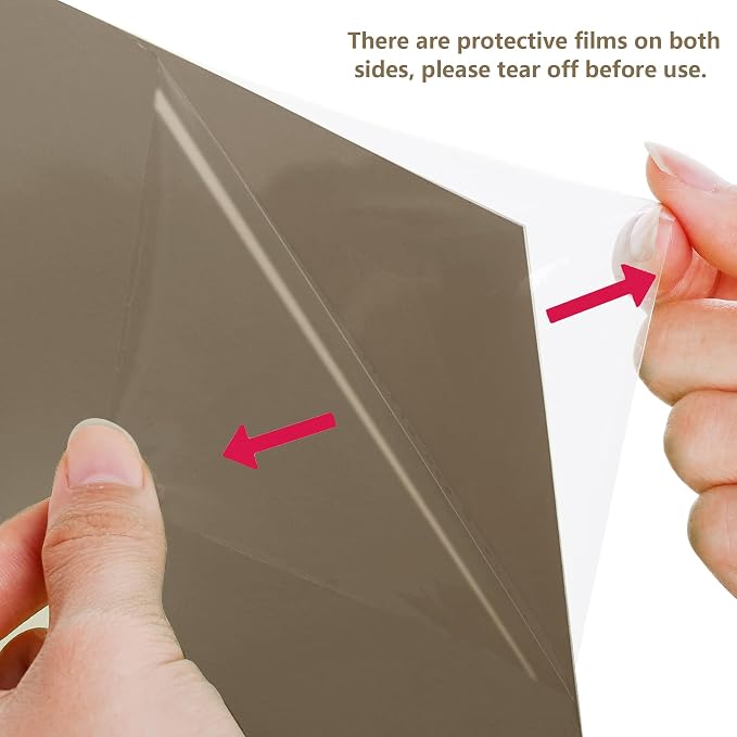 Lystaii 9pcs Gel Light Filter Color Correction Colored Overlays Transparent - Image 3