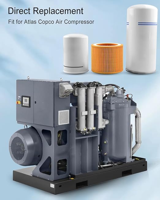 2901091900 Filter Kit 1622087100 Air Oil Separator 1513033701 Oil Filter - Image 5