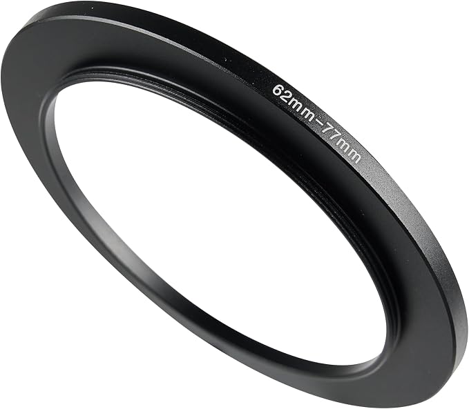 62-77mm Metal Step-Up/Down Ring Adapter Compatible by Unknown