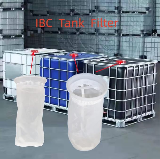 IBC Nylon Lid Filter 2 Pack IBC Lid Nylon Filter Screen Rain Water Filter - Image 5