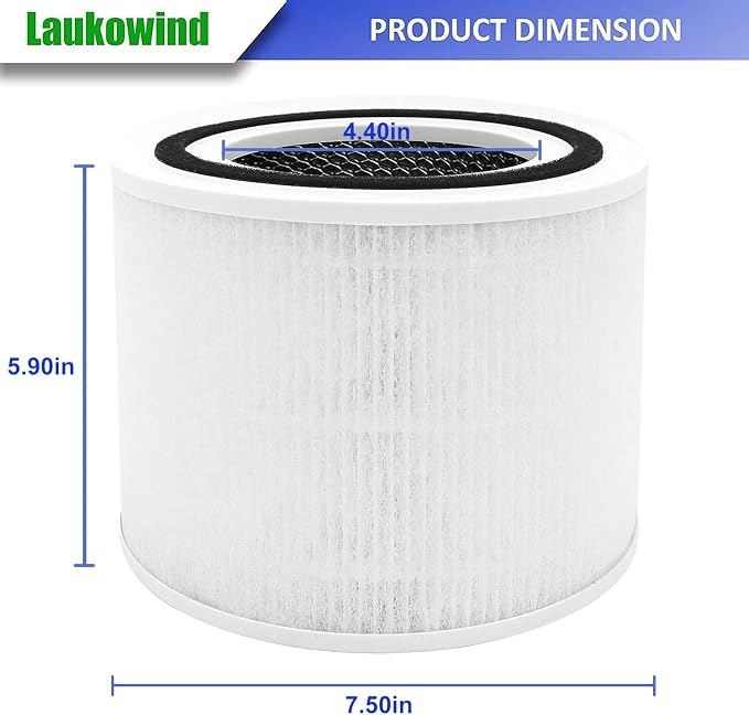 2 Pack Replacement Filtes Air Purifier - Image 3
