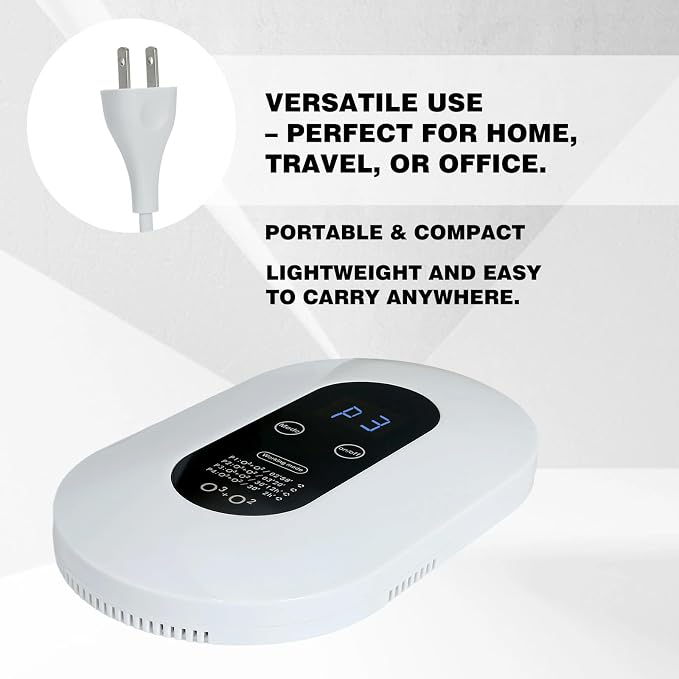 Portable Air Purifier for Home & Office, Mini Ionizer for Bathroom, Kitchen – - Image 3