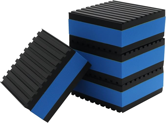 Waziaqoc 4 Pack Anti Vibration Pads, Air Conditioners, Washer Dryer by Unknown
