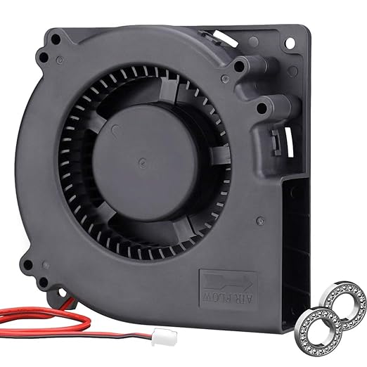 Wathai 120mm x 32mm Brushless Cooling Blower Fan 12V DC Dual Ball Centrifugal by Wathai