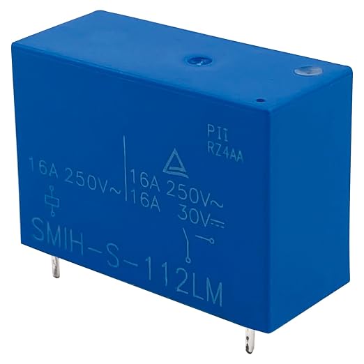 SMIH-S-112LM 12V DC 4-Pin PCB Power Relay 16A 250VAC/30VDC Replacement - Image 4